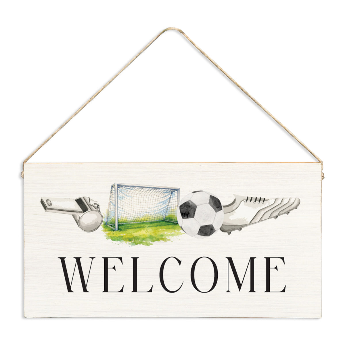 Soccer Icons Twine Sign