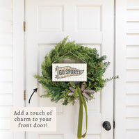 Go Sports Flag Twine Sign