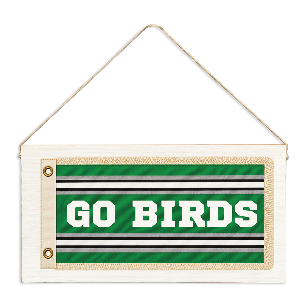 Birds Flag Twine Sign