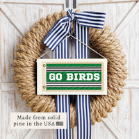 Birds Flag Twine Sign