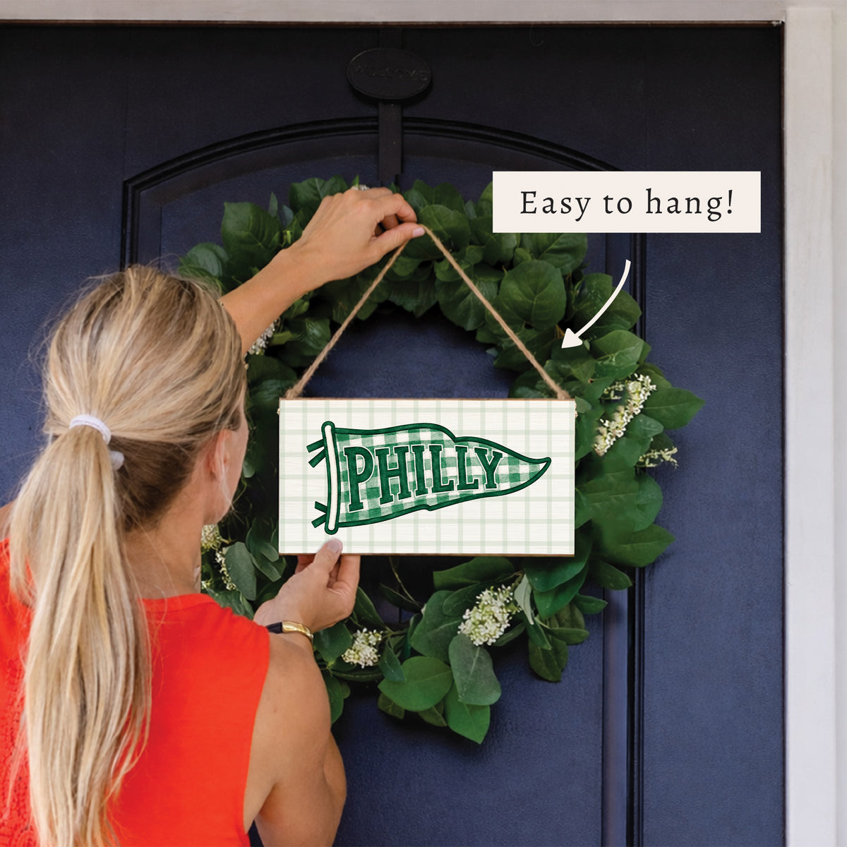 Philly Banner Twine Sign