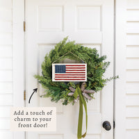 Lacrosse Flag Twine Sign