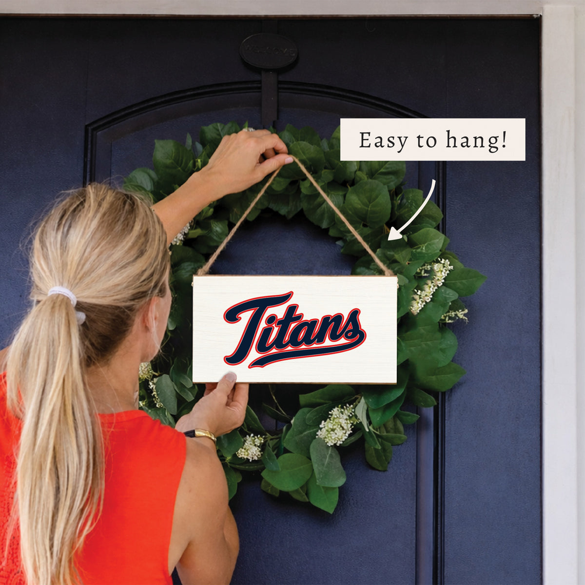 Titans Script Twine Sign