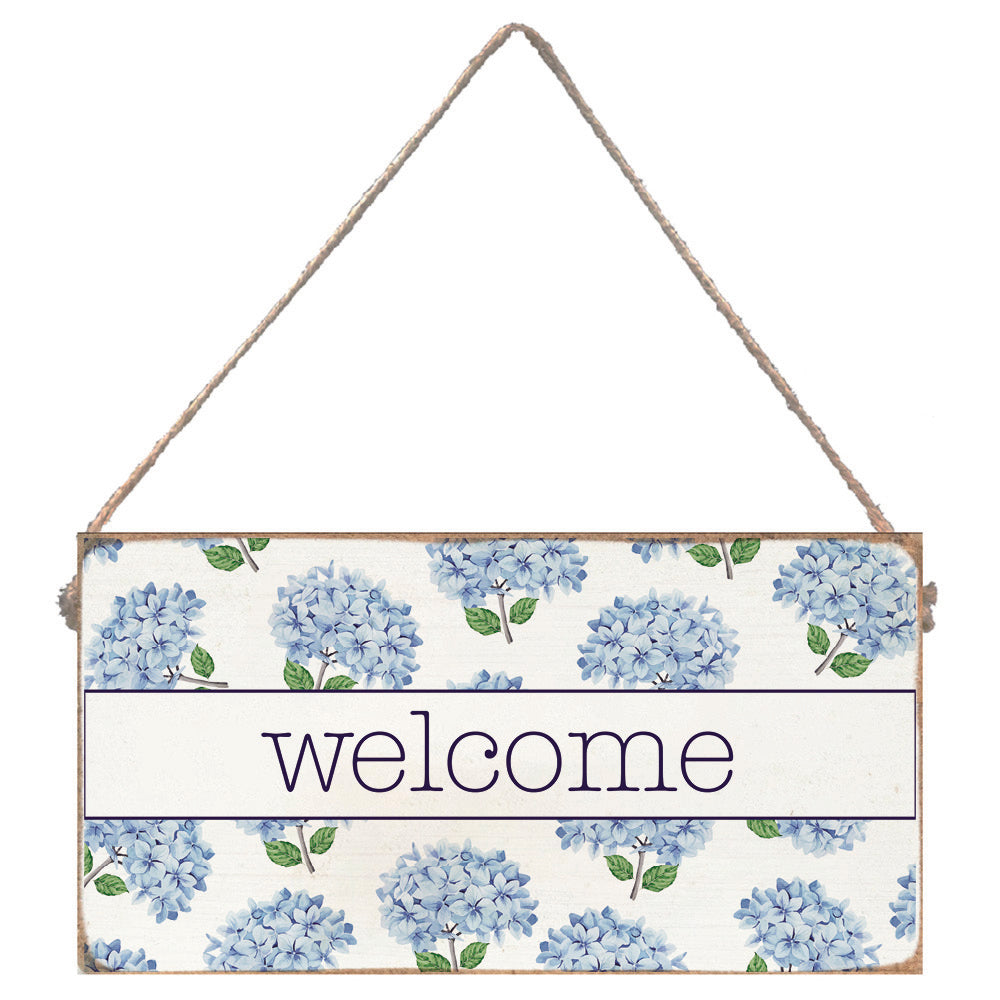 Endless Summer Hydrangea Twine Sign
