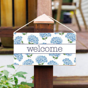 Endless Summer Hydrangea Twine Sign