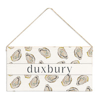 Half Shell Oyster Personalized Twine Sign