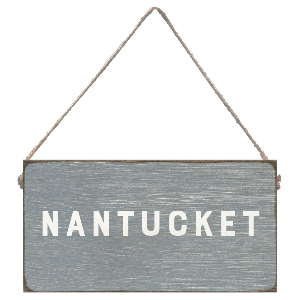 Classic Grey Personalized Twine Sign