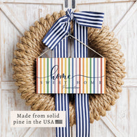 Home Sweet Home Personalized Twine Sign
