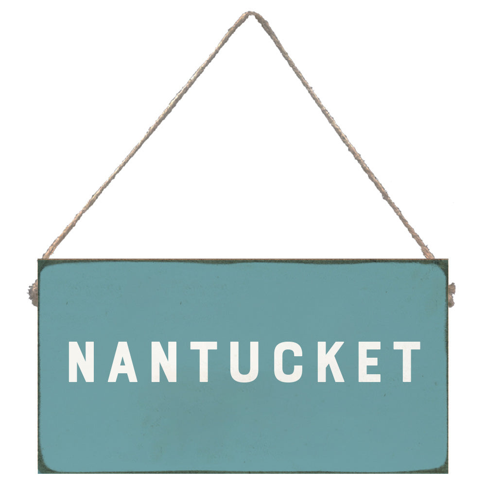 Ocean Personalized Twine Sign