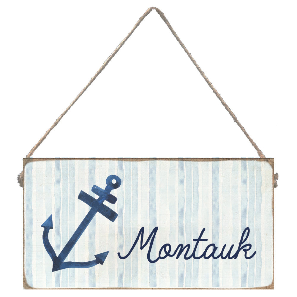 Welcome Anchor Canva Personalized Twine Sign