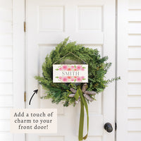 Roses Personalized Twine Sign