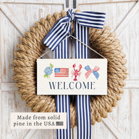 American Icons Twine Sign