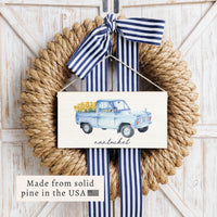 Nantucket Daffodil Truck Twine Sign