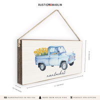 Nantucket Daffodil Truck Twine Sign