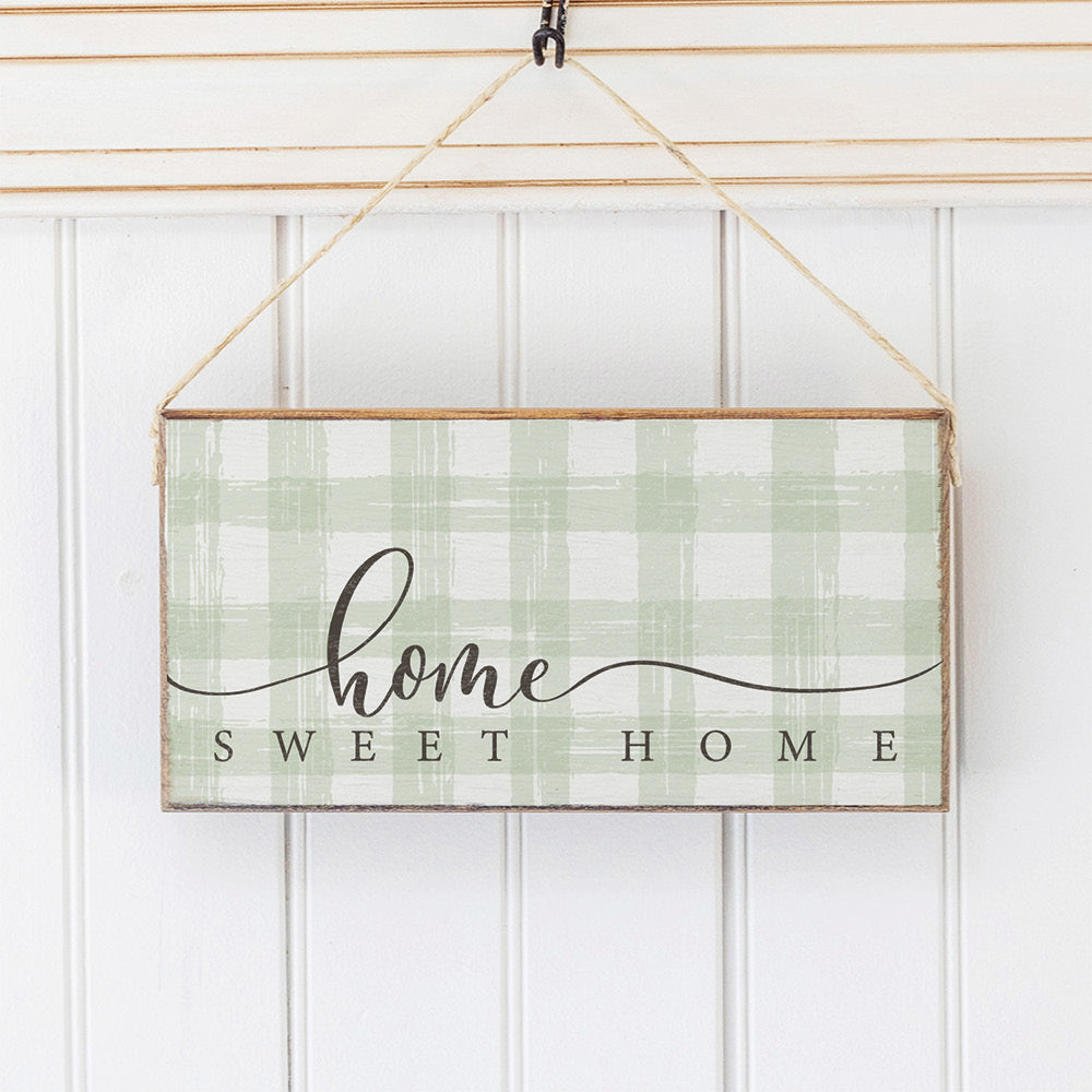 Home Sweet Home Twine Sign