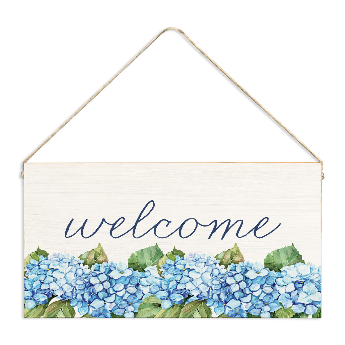 Hydrangea Bloom Twine Sign