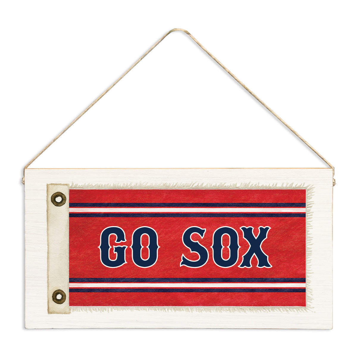 Go Sox Twine Sign