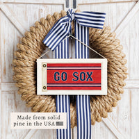 Go Sox Twine Sign