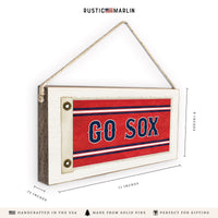 Go Sox Twine Sign