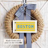 Boston Sox Twine Sign
