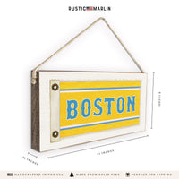 Boston Sox Twine Sign