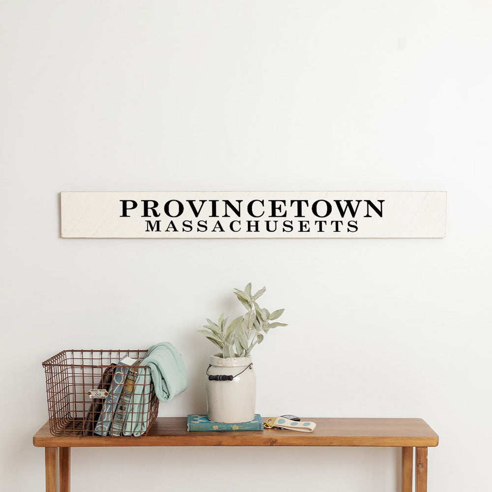 Personalized Two Lines Barn Wood Sign
