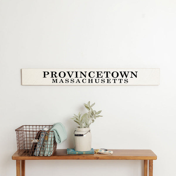 Two Lines Personalized Barn Wood Sign