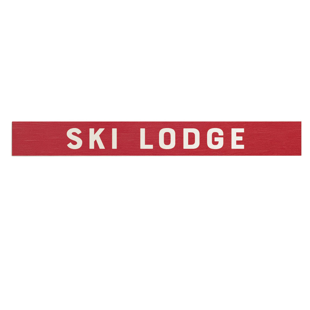 Classic Red Personalized Barnwood Sign