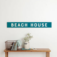 Bold Ocean Personalized Barn Wood Sign