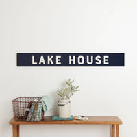 Navy Personalized Barnwood Sign