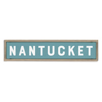 Bold Ocean Personalized Barn Wood Sign