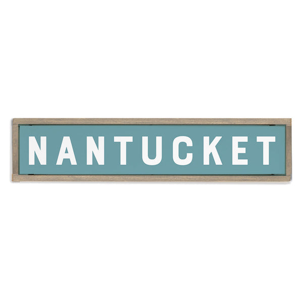 Bold Ocean Personalized Barn Wood Sign