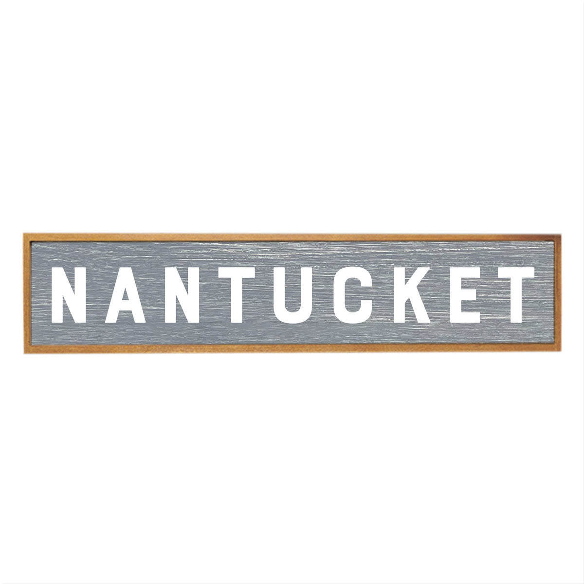 Bold Grey Personalized Barn Wood Sign