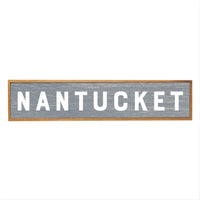 Bold Grey Personalized Barn Wood Sign