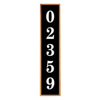 Antique Zip Code Personalized Barn Wood Sign