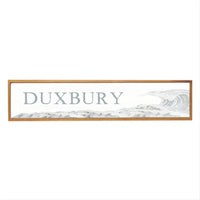 Coastal Wave Personalized Barn Wood Sign