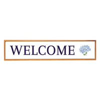 Blooming Hydrangea Personalized Barn Wood Sign