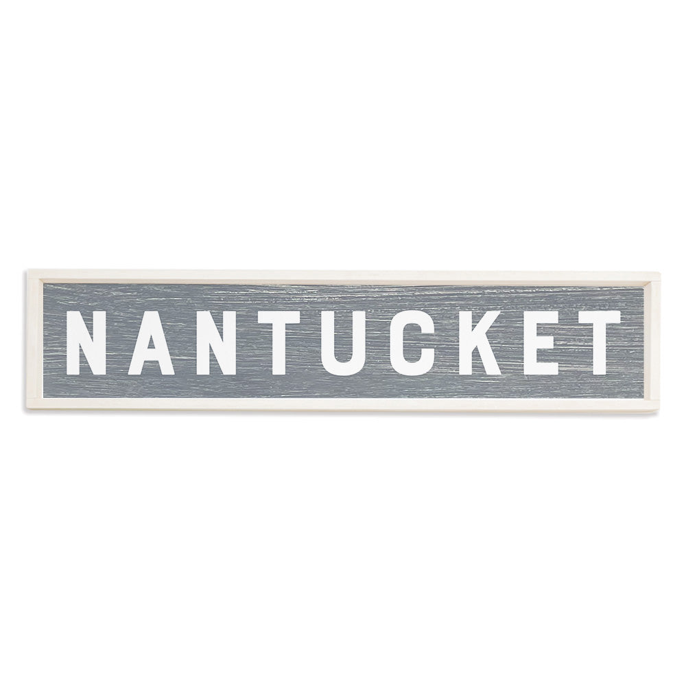Bold Grey Personalized Barn Wood Sign