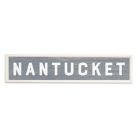 Bold Grey Personalized Barn Wood Sign
