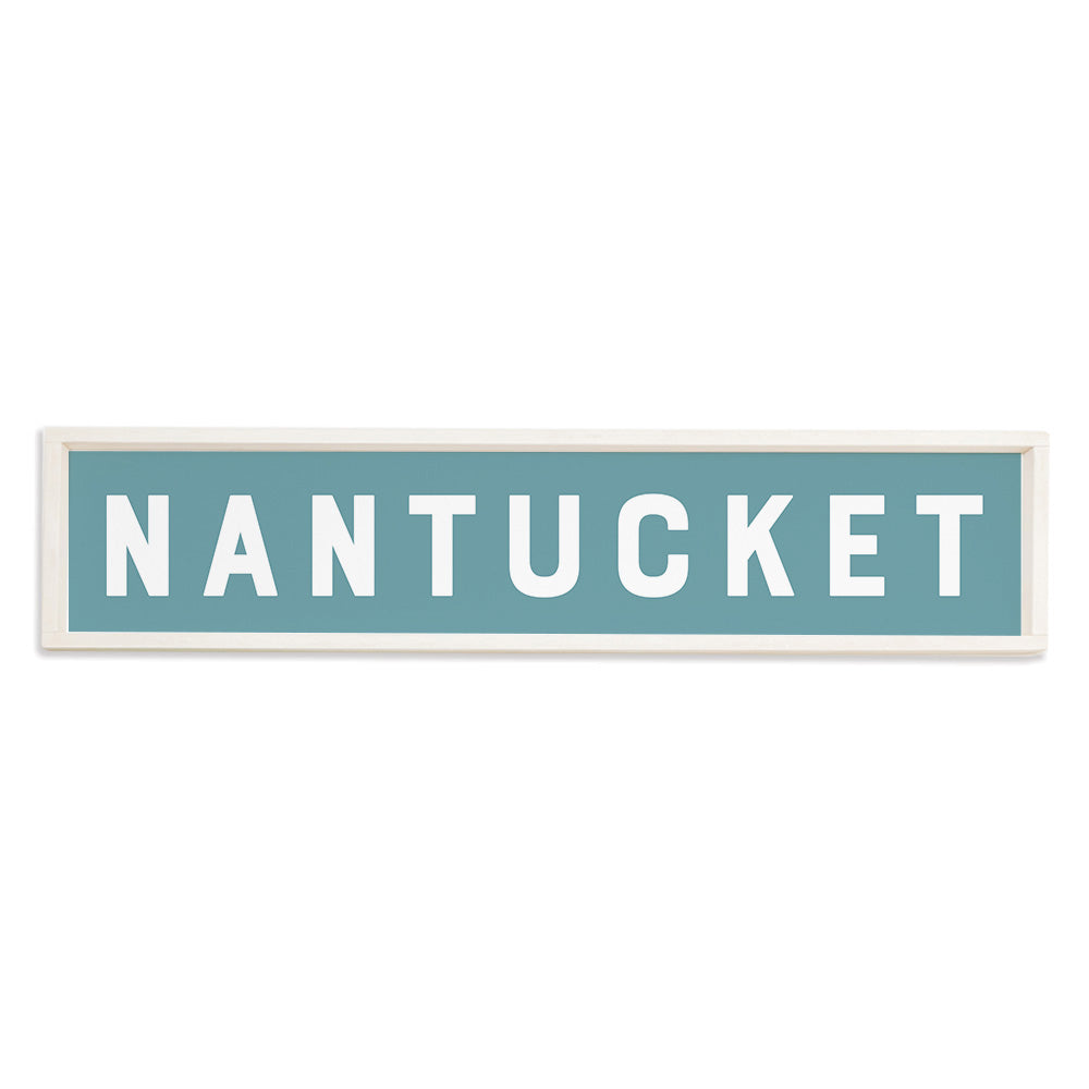 Bold Ocean Personalized Barn Wood Sign