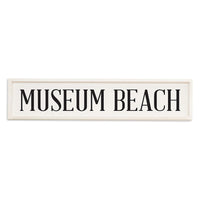 Serif White Personalized Barn Wood Sign