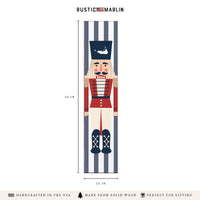 Nantucket Nutcracker Porch Leaner