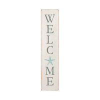 Watercolor Starfish Home Barn Wood Sign