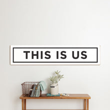 Load image into Gallery viewer, Personalized White/Black With Border Barn Wood Sign
