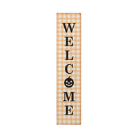 Welcome Halloween Barnwood Sign
