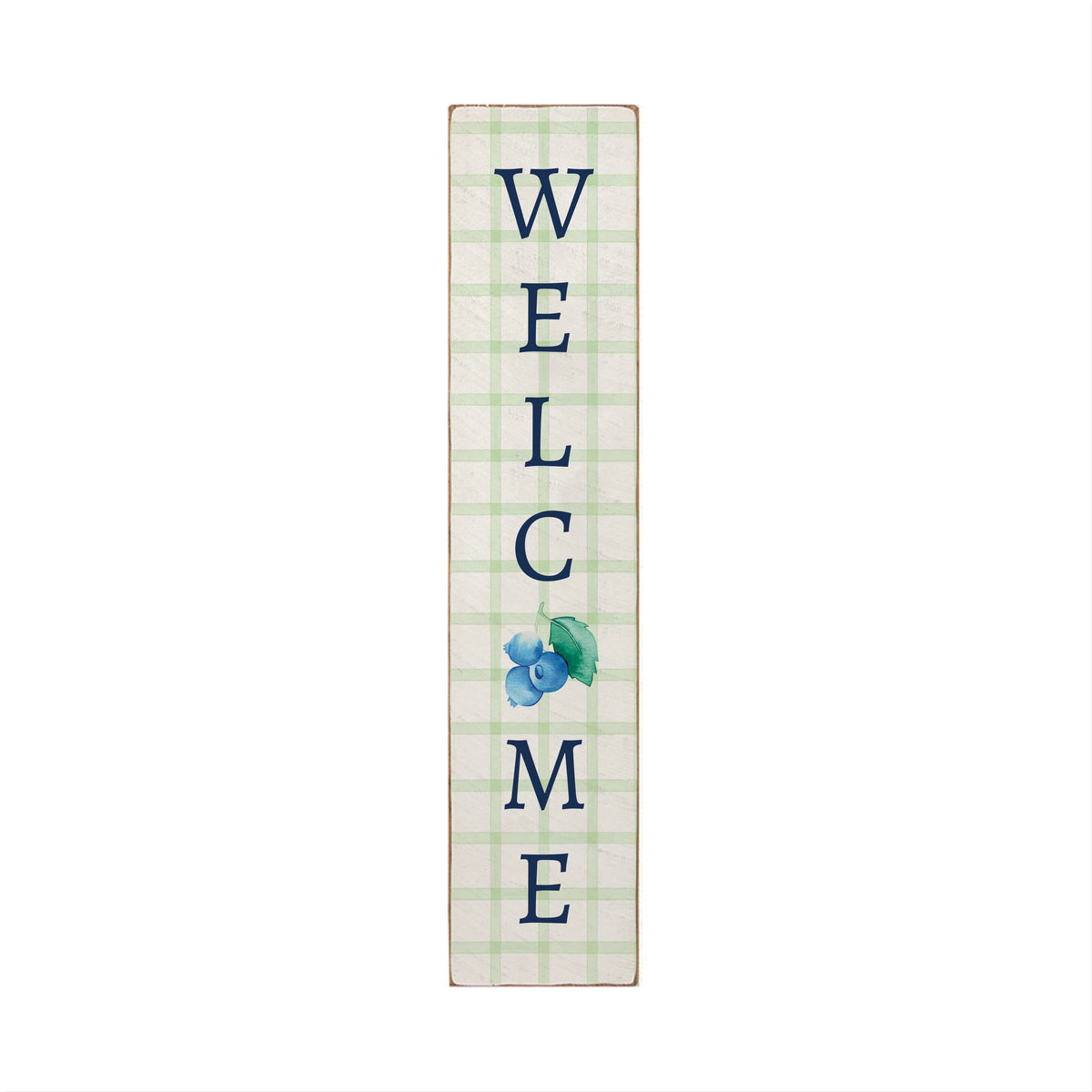 Blueberry Welcome Barn Wood Sign
