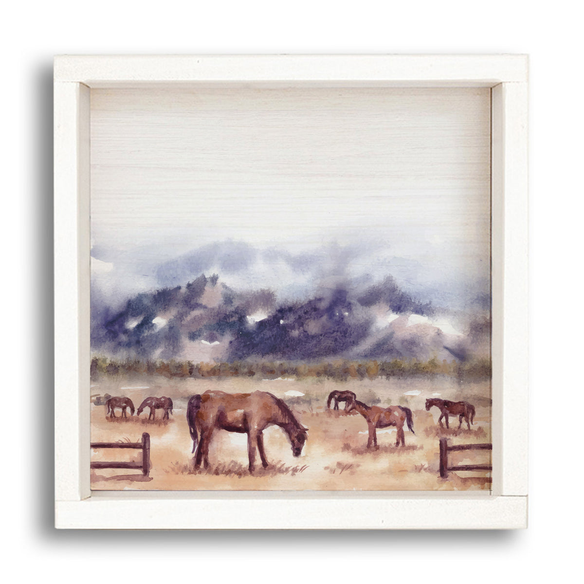 Horse Pasture Wall Art