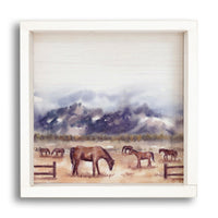 Horse Pasture Wall Art