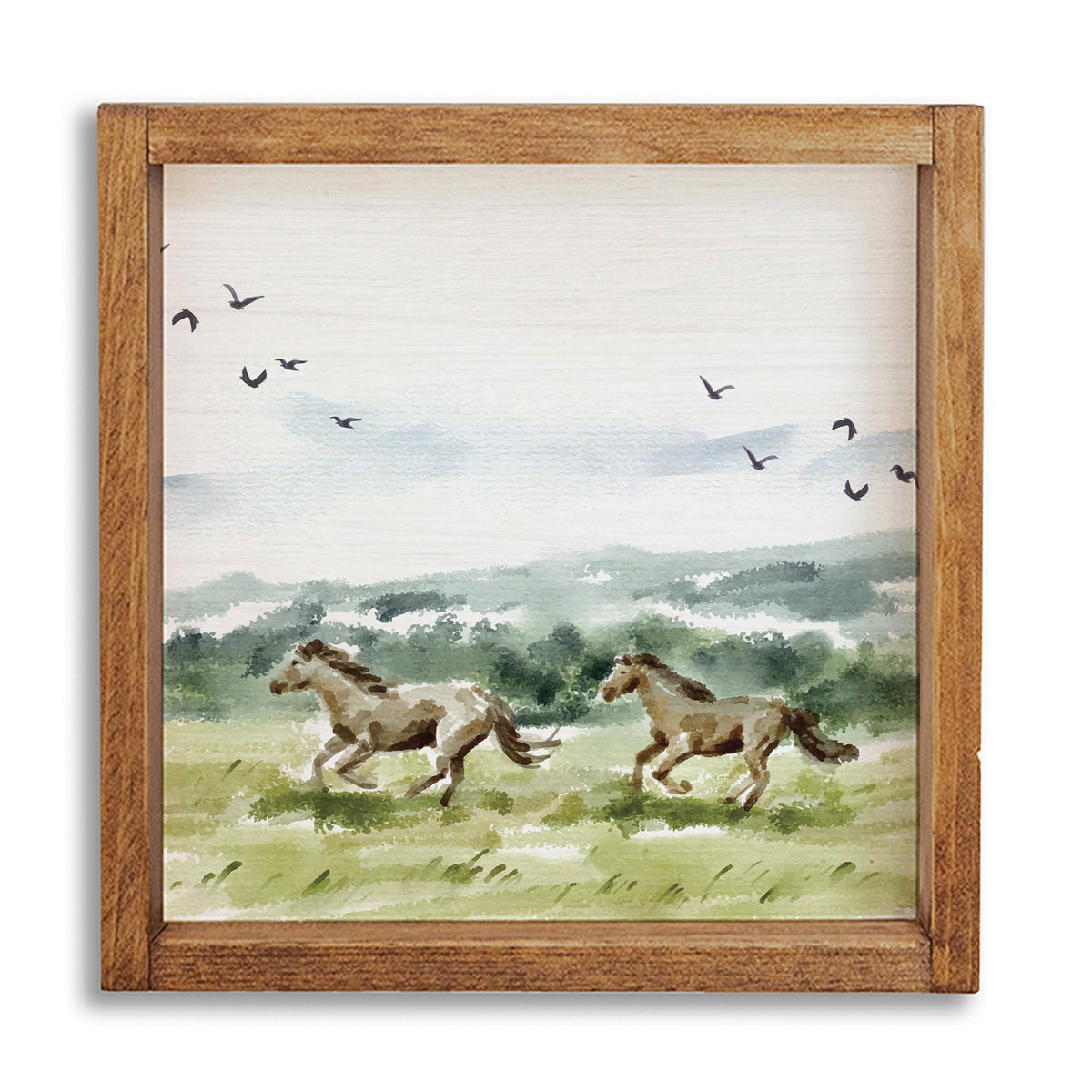 Running Horses Wall Art
