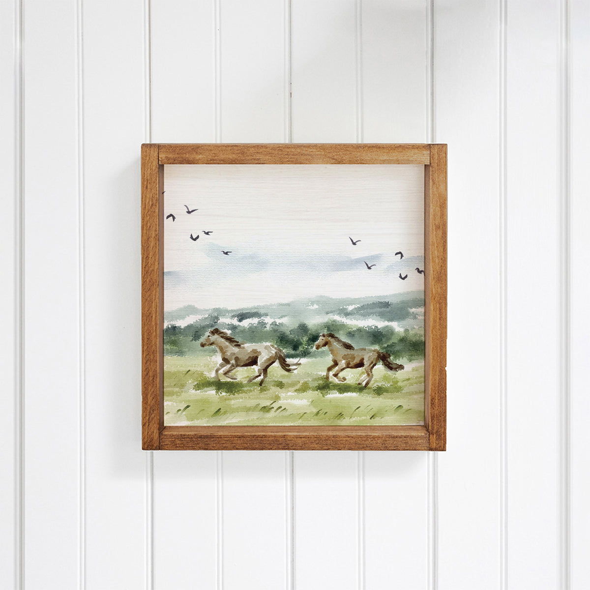 Running Horses Wall Art
